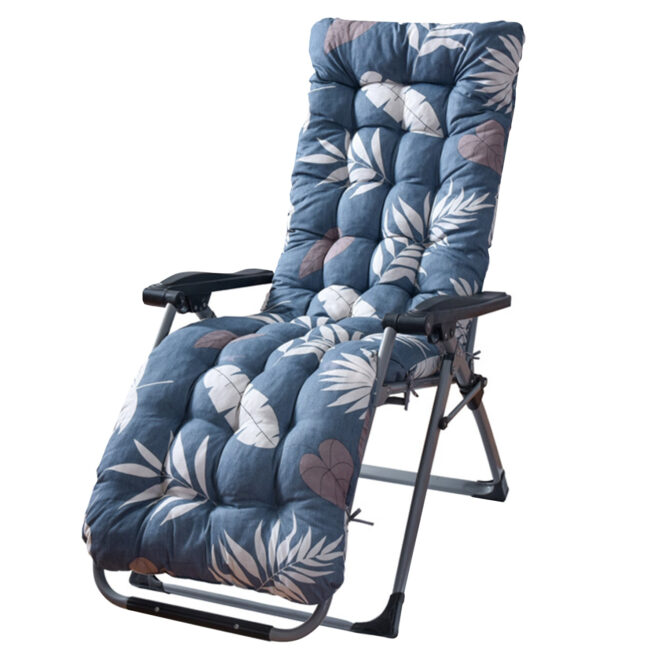 67x22in Chaise Lounger Cushion Recliner Rocking Chair Sofa Mat Deck Chair Cushion - Image 13