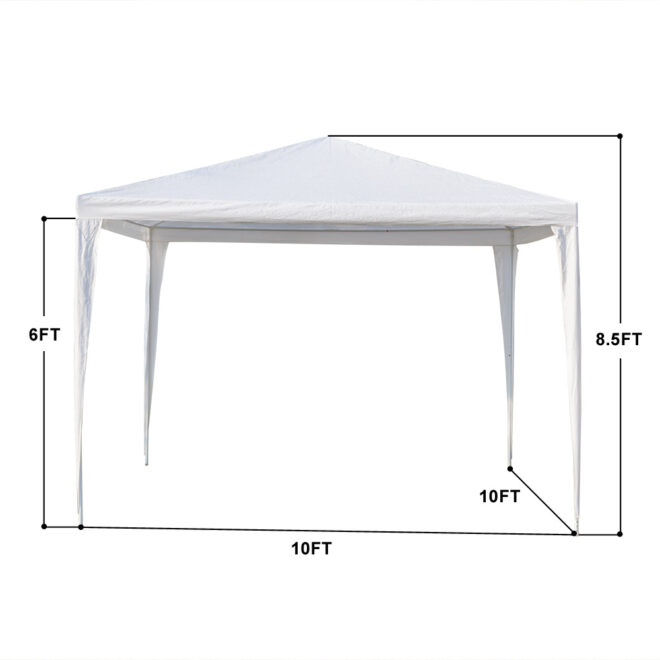 10''x10'' Patio Party Wedding Tent Canopy Heavy duty Gazebo Pavilion Event Outdoor - Image 3