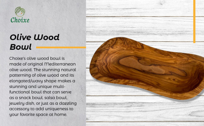 Mediterranean Olive Wood Multi-Purpose Bowl - Image 3