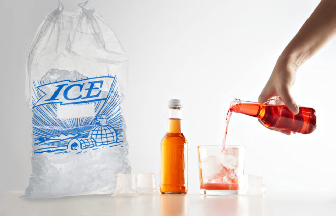 Pack of 500 Printed Metallocene Ice Bags 10 lb, 12 x 19. Polyethylene Bags with Drawstring Closure 12x19. Thickness 1.35 Mil Thick. Ideal for Industrial, Food Service, Health Applications - Image 7