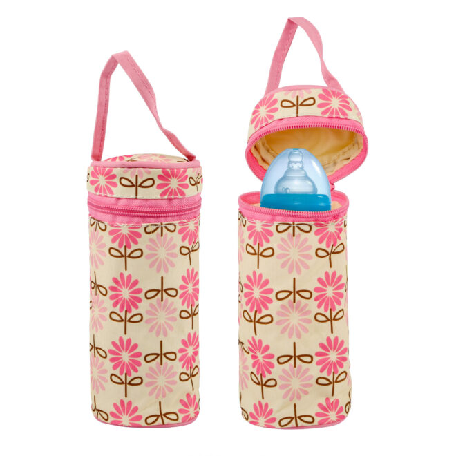 5PCS Baby Nappy Diaper Bags Set Mummy Diaper Shoulder Bags w/ Nappy Changing Pad Insulated Pockets Travel Tote Bags - Image 3