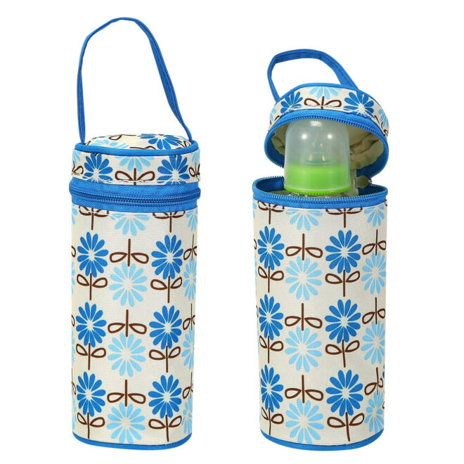 5PCS Baby Nappy Diaper Bags Set Mummy Diaper Shoulder Bags w/ Nappy Changing Pad Insulated Pockets Travel Tote Bags - Image 26