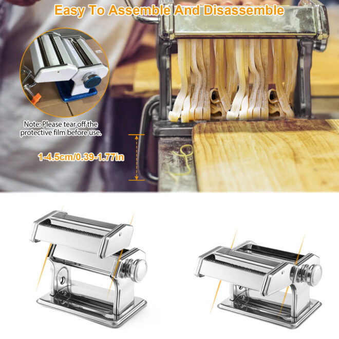 Pasta Maker Roller Machine Fettuccine Noodle Maker - Image 10