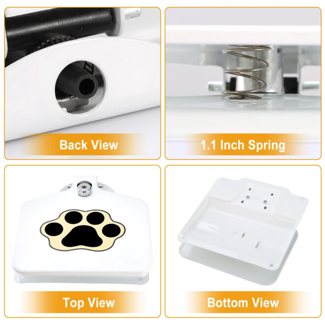 Dog Water Fountain Outdoor Dog Pet Water Dispenser Step-on Activated Sprinkler - Image 6