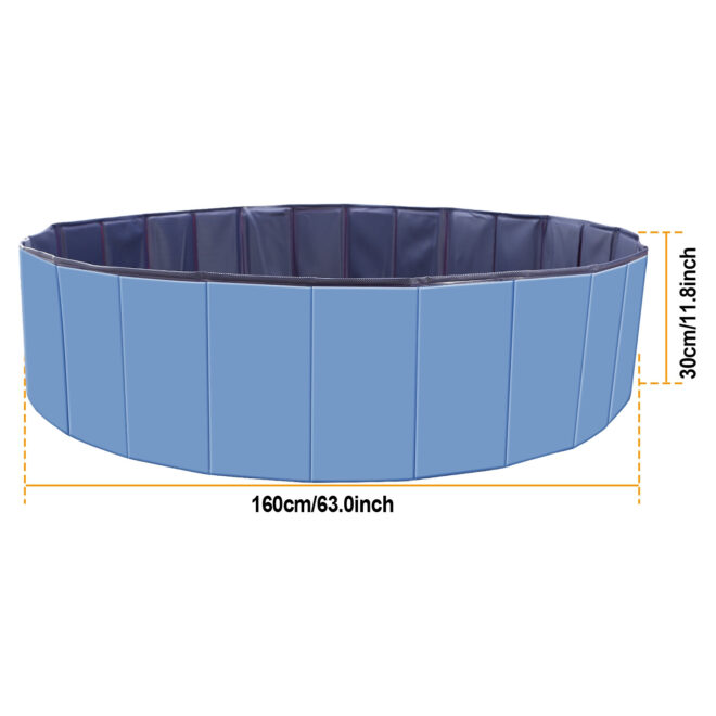 Foldable Pet Swimming Pool PVC Kiddie Baby Dog Swim Pool Bathing Tub Playmat Kids Pools - Image 18