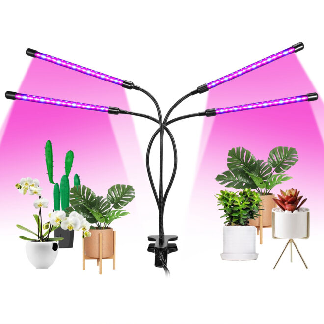 Grow Lights for Indoor Plants, iMounTEK 80W 80 LEDs Plant Lights with Red Blue Full Spectrum 10 Dimmable Level - Image 21