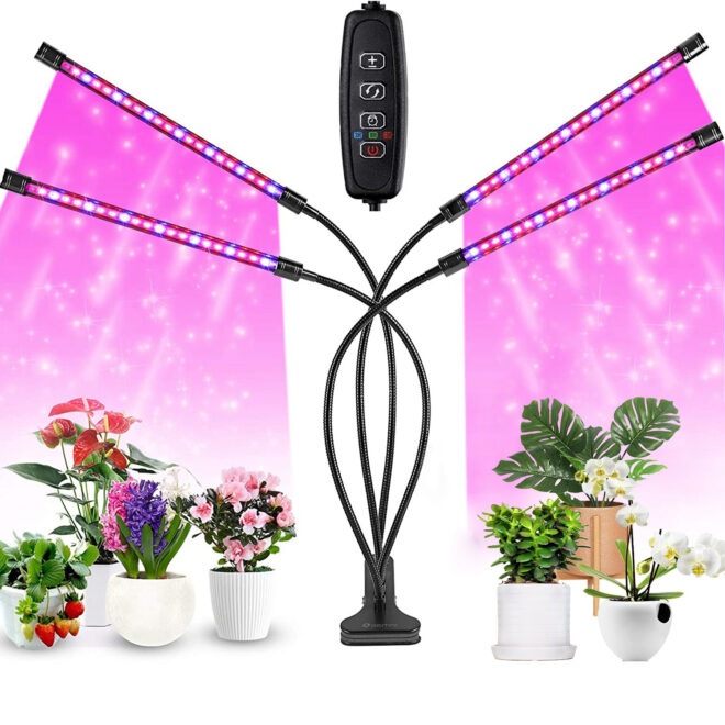 Grow Lights for Indoor Plants, iMounTEK 80W 80 LEDs Plant Lights with Red Blue Full Spectrum 10 Dimmable Level - Image 22