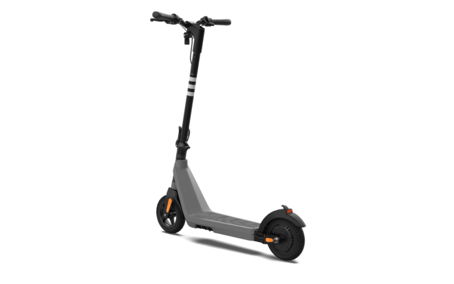 Lightweight & Foldable Electric Scooter W/10.8-Miles Max-Speed Range & 15Mph Max Speed - Gray - Image 4