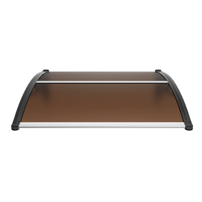 VEVOR Window Door Awning Canopy 40" x 40", UPF 50+ Polycarbonate Entry Door Outdoor Window Awning Exterior, Front Door Overhang Awning for Sun Shutter, UV, Rain, Snow Protection, Hollow Sheet - Image 11