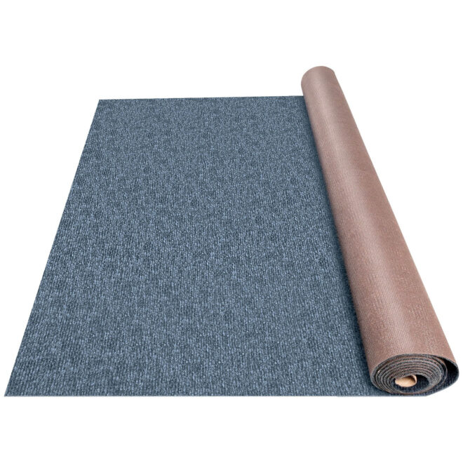 VEVOR Gray Marine Carpet 6 ft x 18 ft Boat Carpet Rugs Indoor Outdoor Rugs for Patio Deck Anti-Slide TPR Water-Proof Back Cut Outdoor Marine Carpeting Easy Clean Outdoor Carpet Roll - Image 10