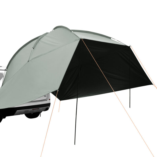 VEVOR Vehicle Awning, Large 10' x 7' Shade Coverage Car Side Awning, PU2000mm UV50+ Car Awning with Extended Side Canopies and Portable Storage Bag, Suitable for Truck, SUV, Van, Campers - Image 9