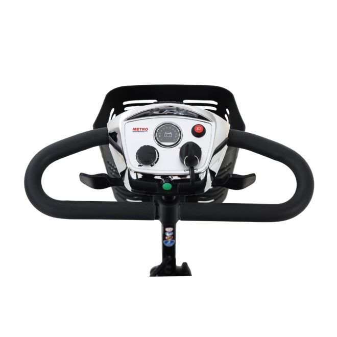 Four wheels Compact Travel Mobility Scooter with 300W Motor for Adult-300lbs,CHROME - Image 12