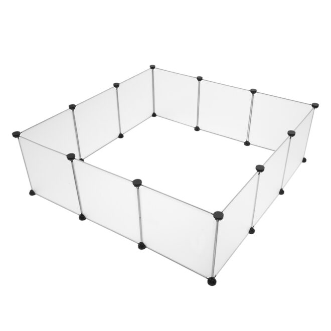 Pet Playpen, Portable Large Plastic Yard Fence Small Animals, Puppy Kennel Crate Fence Tent RT - Image 5
