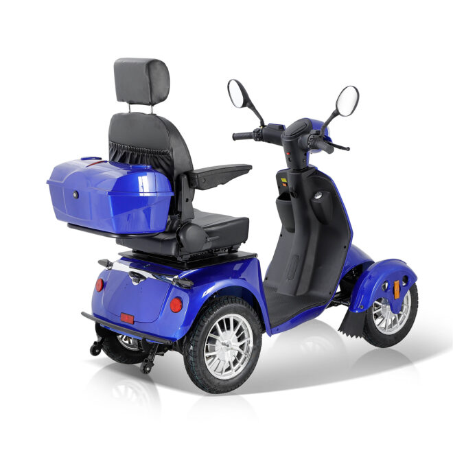 Fastest Mobility Scooter With Four Wheels For Adults & Seniors, blue 800W - Image 2