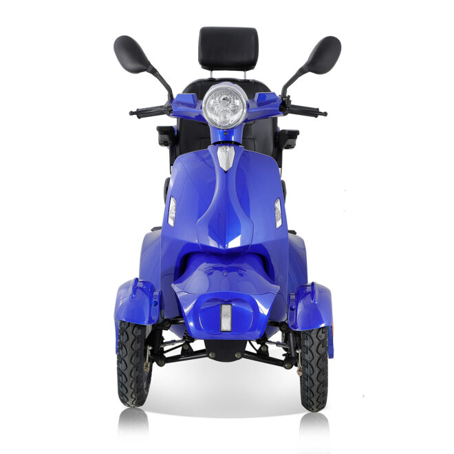 Fastest Mobility Scooter With Four Wheels For Adults & Seniors, blue 800W - Image 3