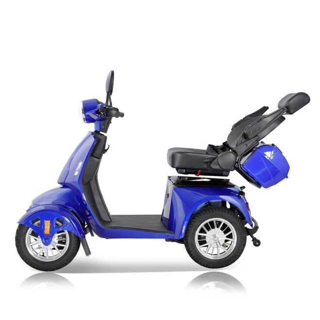 Fastest Mobility Scooter With Four Wheels For Adults & Seniors, blue 800W - Image 6
