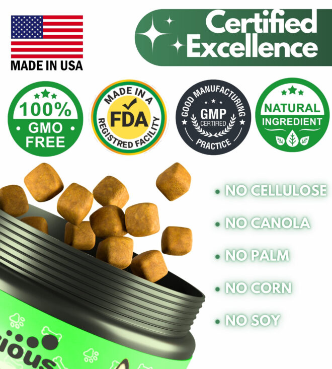 Flea and Tick Prevention for Dogs Chewables Natural Dog Flea and Tick Control Supplement Flea & Tick Chews for Dogs Oral Flea Pills for Dogs Pest Defense All Life Stages