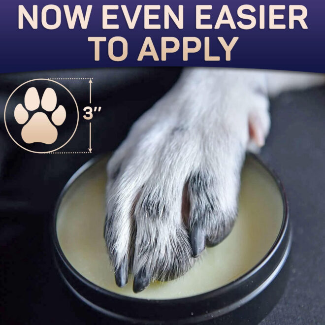 Natural Dog Paw Balm Dog Paw Protection for Hot Pavement Dog Paw Wax for Dry Paws and Nose Canine Paw Moisturizer for Cracked Paws Cream Butter for Cat Dogs Paw Protectors Paw Pad Lotion - Image 5