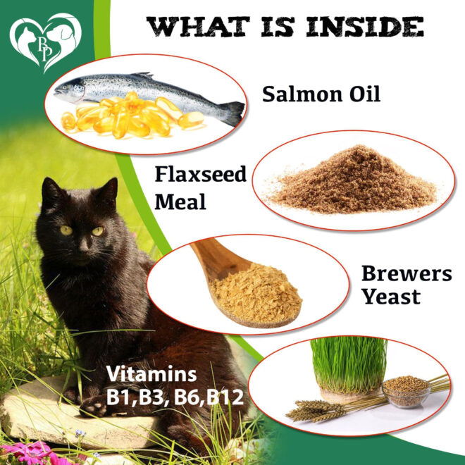 Flea and Tick Prevention Chewable Pills for Cats Revolution Oral Flea Treatment for Pets Pest Control & Natural Defense Chewables Small Tablets Salmon Fish Taste - Image 4