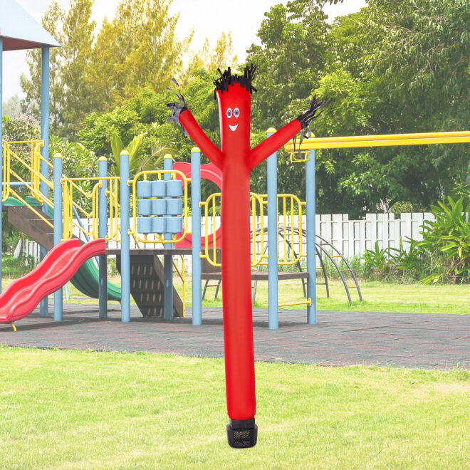 6 ft Air Dancers Wacky Waving Inflatable Tube Man with 1/15 HP Blower Fan - Image 8