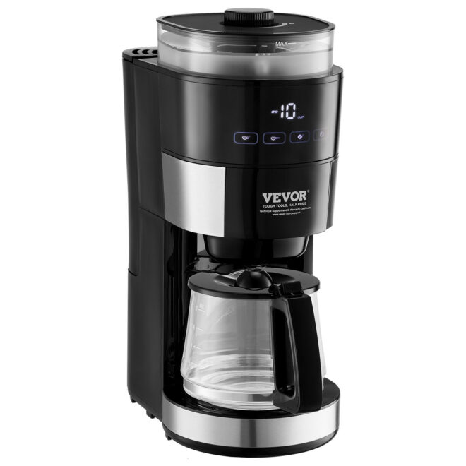 VEVOR 10-Cup Coffee Maker Drip Coffee Machine with 3 Brew Strength Control - Image 11
