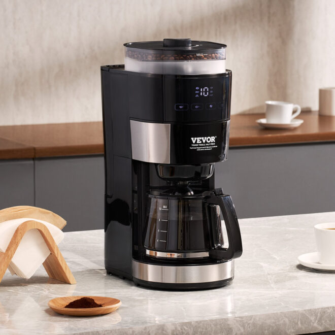 VEVOR 10-Cup Coffee Maker Drip Coffee Machine with 3 Brew Strength Control - Image 8