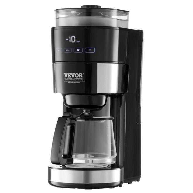 VEVOR 10-Cup Coffee Maker Drip Coffee Machine with 3 Brew Strength Control - Image 10