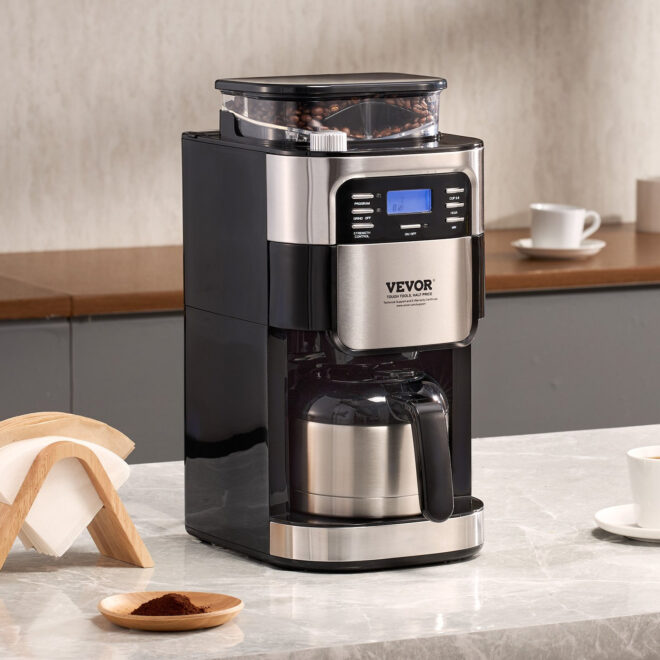 VEVOR 8-Cup Coffee Maker Drip Coffee Machine with 24-Hour Timer for Auto Brew - Image 8