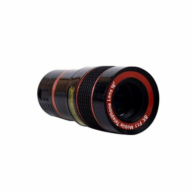 HD 8X Clip On Optical Zoom Telescope Camera Lens For Universal Mobile Cell Phone - Image 5