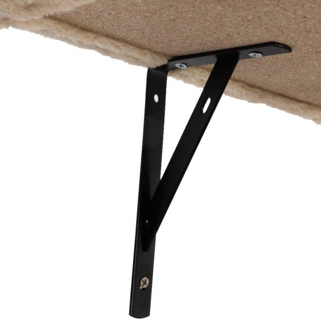 5 Pcs Wall Mounted Cat Climber Set;  Floating Cat Shelves and Perches;  Cat Activity Tree with Scratching Posts;  Modern Cat Furniture - Image 23
