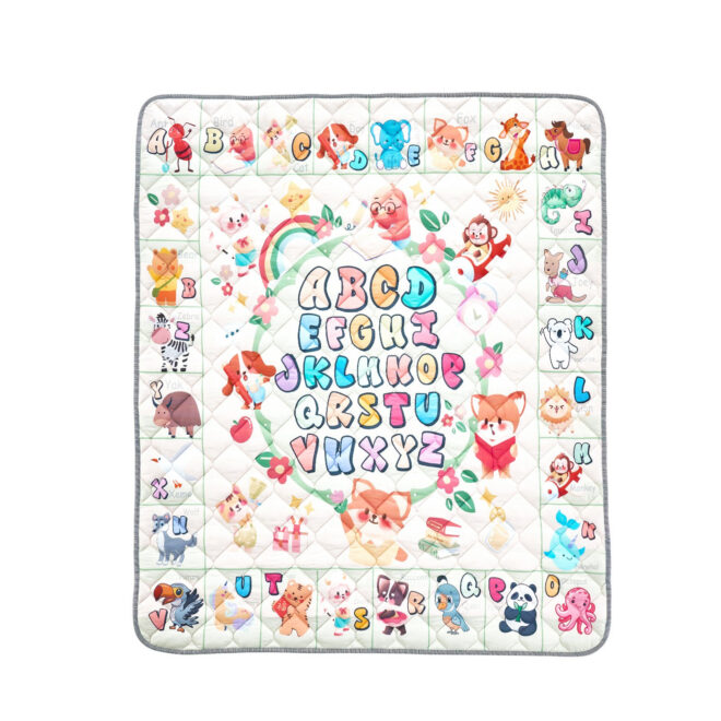 VEVOR 59"x71" Baby Play Mat Kids Crawling Floor Playmat Soft Thickened Mat - Image 11