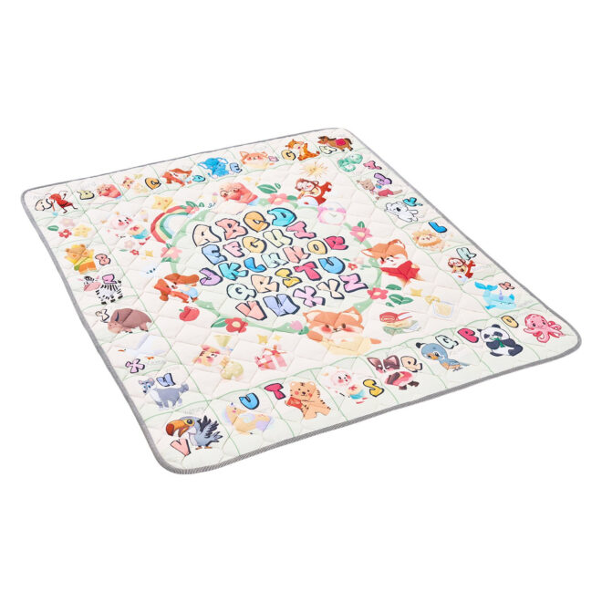 VEVOR 59"x71" Baby Play Mat Kids Crawling Floor Playmat Soft Thickened Mat - Image 10