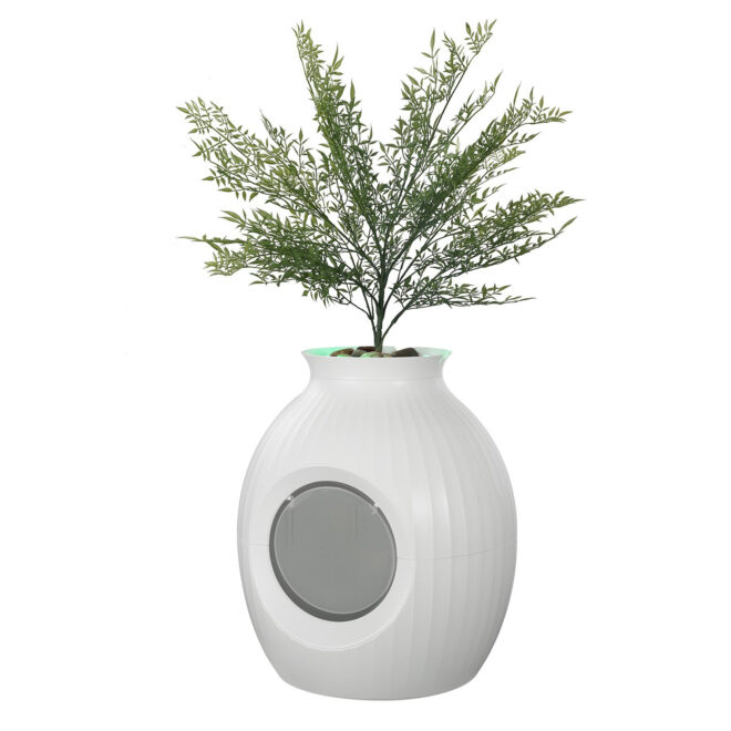 VEVOR Odor-Free Plant Cat Litter Box Hidden Cat Litter Box with Artificial Plant - Image 10