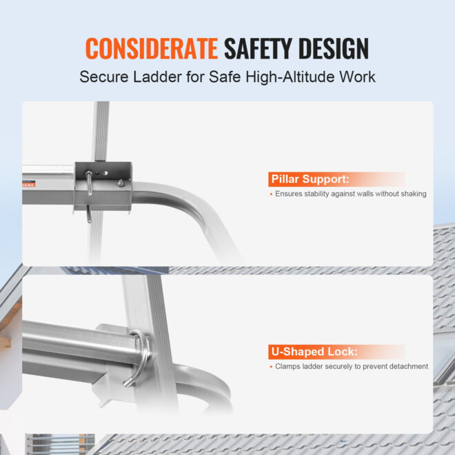 VEVOR  Heavy Duty Ladder Extension Stabilizer - Image 3