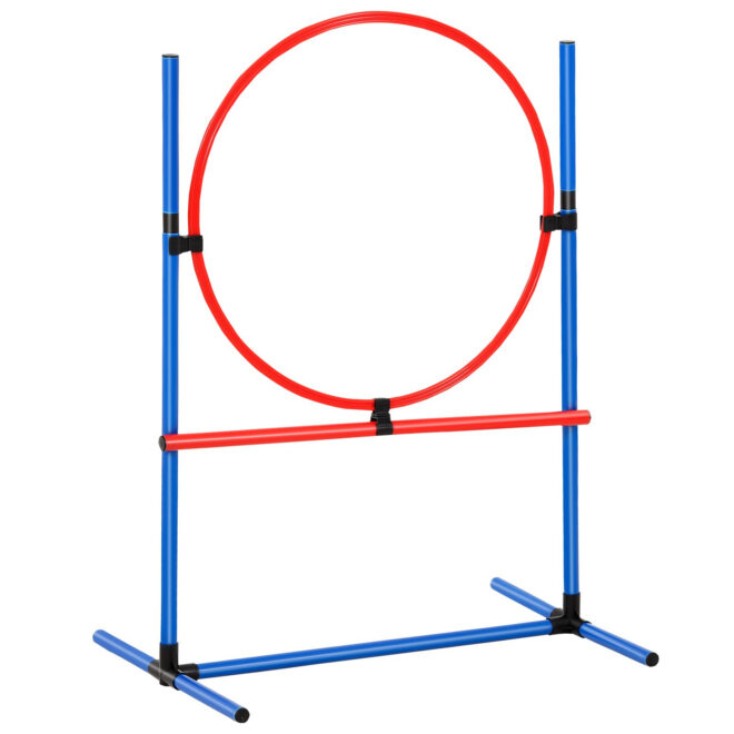 VEVOR Dog Agility Training Equipment 5 PCS Set Upgrade w/ Hurdles Extended Tunnel - Image 10