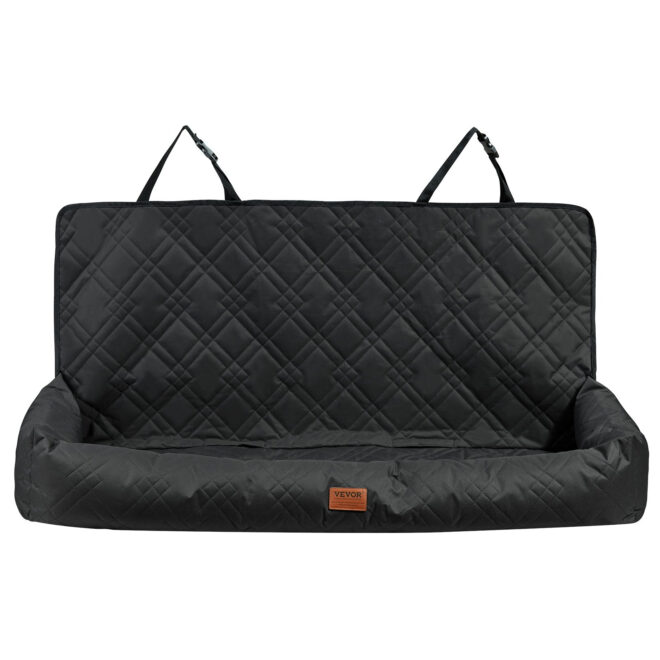 VEVOR Dog Booster Car Seat Pet Car Seat for Medium Large Dog up to 100 lbs Black - Image 9