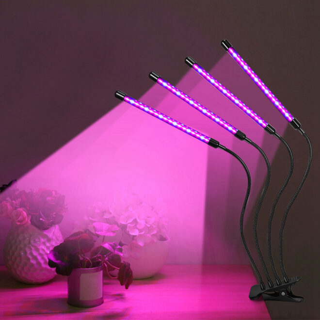 Grow Lights for Indoor Plants, iMounTEK 80W 80 LEDs Plant Lights with Red Blue Full Spectrum 10 Dimmable Level - Image 10